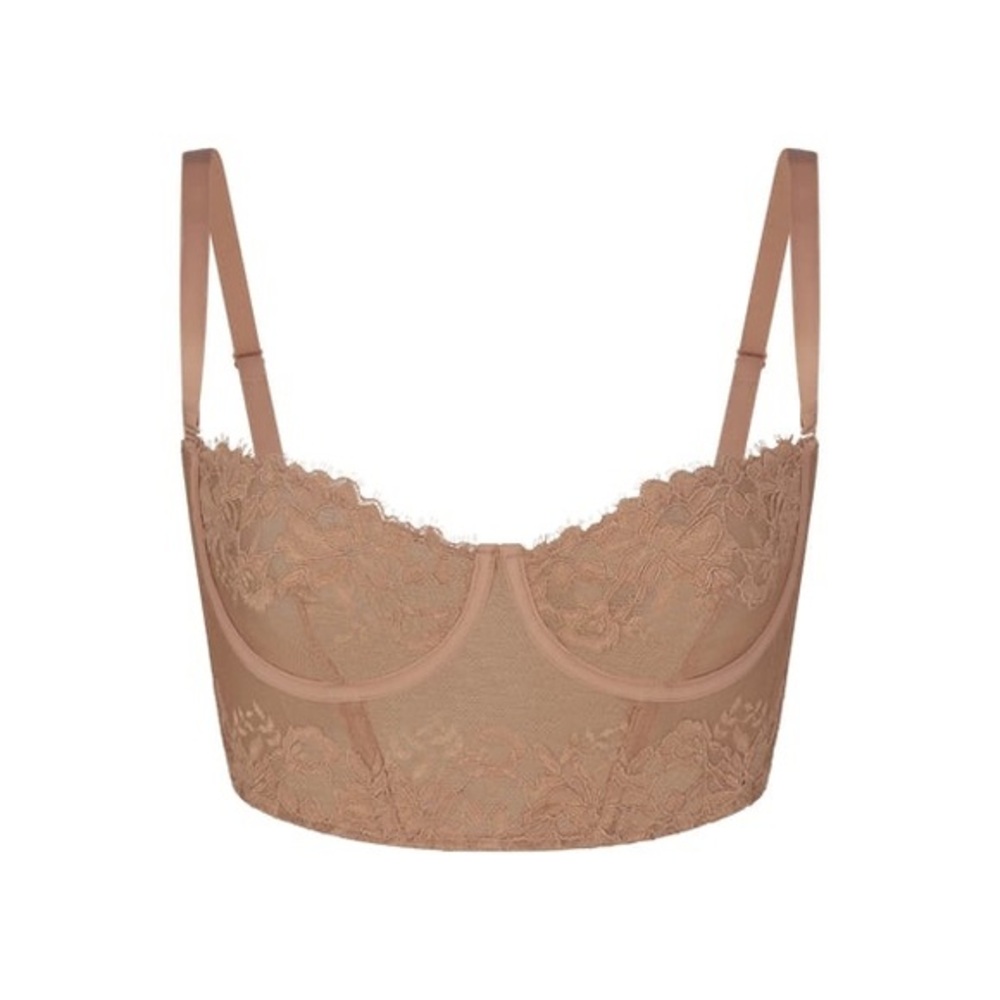 Lace Balconette Corset | M | Sienna | NWT
